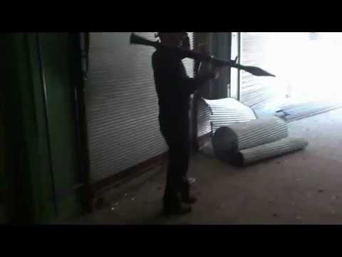 استهداف حاجز المؤسسة في مدينة درعا من قبل كتيبة أبناء الأقصى قبيل السيطرة عليه