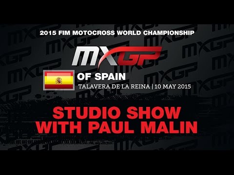 MXGP of Spain Studio Show with Evgeny Bobryshev & Max Anstie
