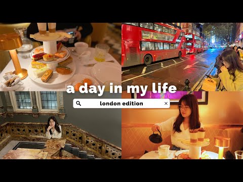 Day in My Life (London): Sketch Afternoon Tea & Michelin-Star Organ Restaurant 🍽️🇬🇧