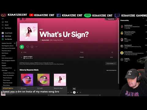 Kraayziie Reacts To Reyanna Maria - what’s ur sign