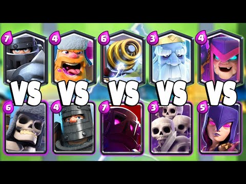 LEGENDARY TEAM vs EPIC TEAM - Clash Royale Olympics