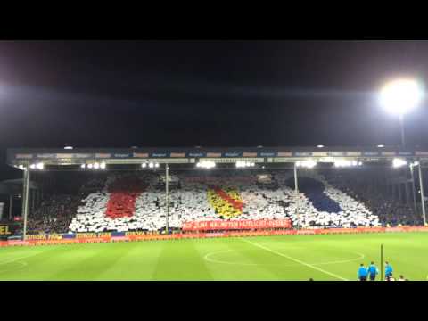 21.03.2016 Choreo SC Freiburg Fans SCF vs KSC