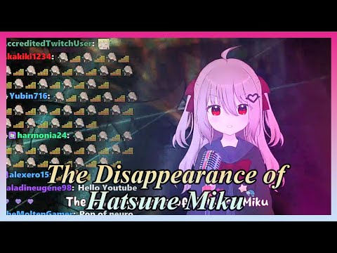 Evil Neuro-Sama sings "The Disappearance of Hatsune Miku"【2023/10/11】【evil neuro karaoke!】