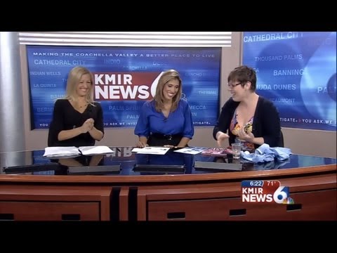 Liat Gat - 5 Ways Knitting Can Save Your Life - KMIR6 Palm Springs 6/13/13