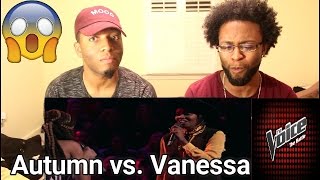 The Voice Battle - Autumn Turner vs. Vanessa Ferguson: &quot;Killing Me Softly with His Song&quot; (REACTION)