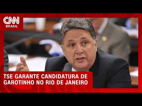 Em nova decisão, TSE garante candidatura de Garotinho no RJ até julgamento | BASTIDORES CNN