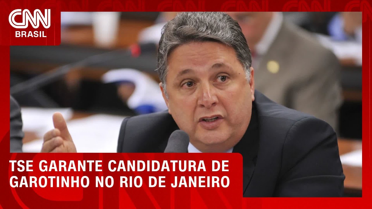 Em nova decisão, TSE garante candidatura de Garotinho no RJ até julgamento | BASTIDORES CNN