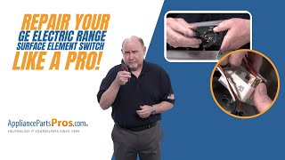 How to Replace a GE Electric Range Surface Element Switch WB23M24