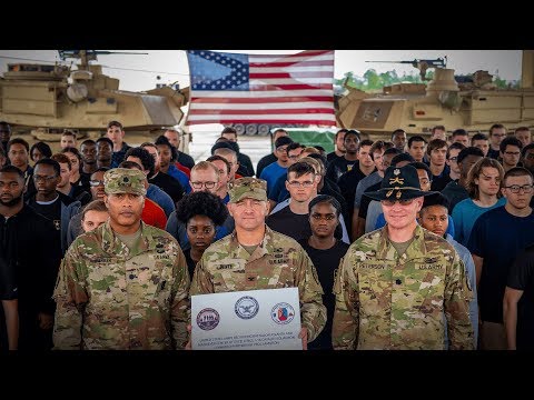 Future Soldiers Visit Fort Benning
