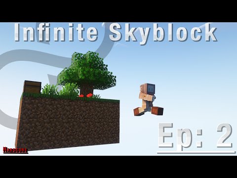 NEARLY LOST IT ALL! Hardcore Infinite Skyblock Ep 2