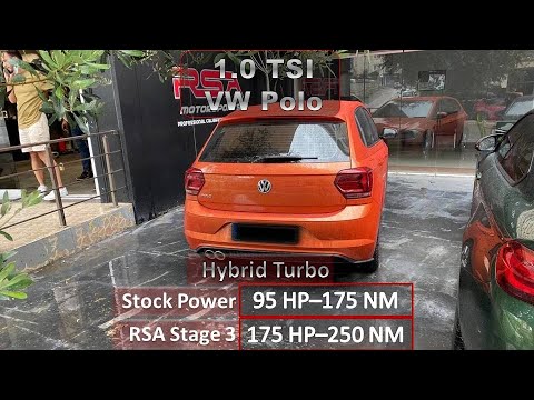 1.0 TSI Stage3 175hp 250nm | RSA Motorsport | Hybrid Turbo | VW Polo | 0-100 | 60 - 160 | 100 - 200
