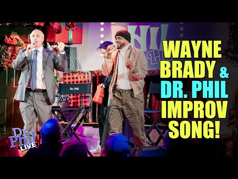 Wayne Brady and Dr. Phil Wild Improv Song | Holiday Special
