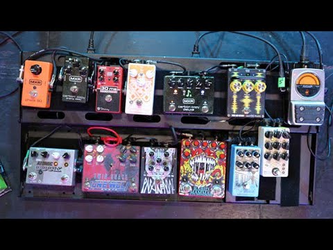 Matt Pike's Two Pedalboards for Sleep