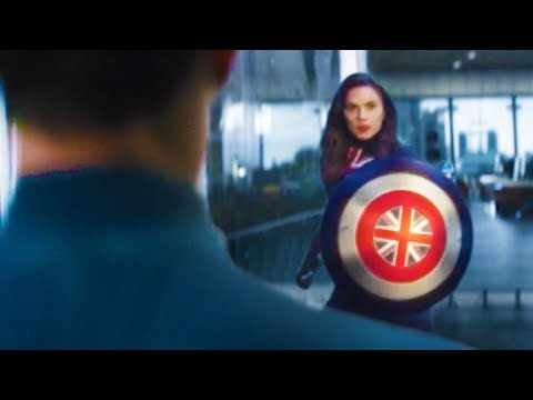 Captain America Fights Captain Carter