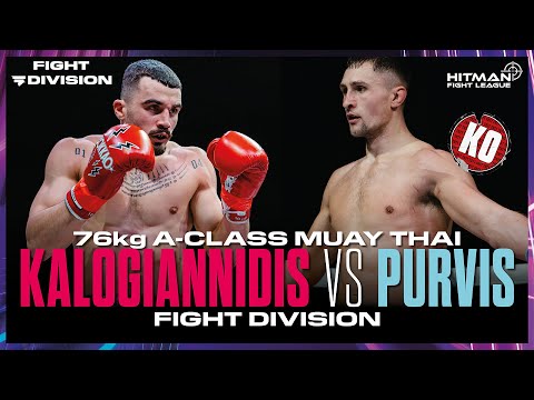 BIG KNOCKOUT! Nathanial Kalogiannidis vs Harry Purvis