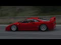 Gran Turismo 7 Ferrari F40 1992 F120A F120D V8 In Circuit Of Deep Forest Raceway