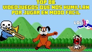 Juegos que "humillan" por jugar en modo fácil