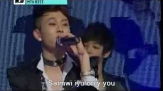 B2ST/BEAST- OASIS LIVE with romanized lyrics