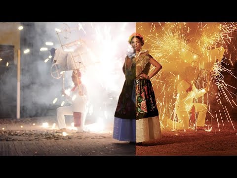 Creando a "La Tehuana y el Torito"