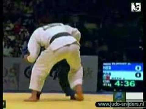 Judo EC Lissabon 2008 Elmont (NED) - Neto (POR)