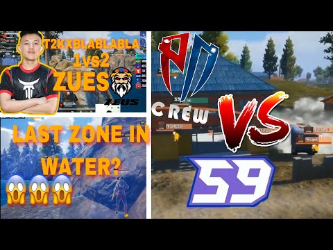 T2K BLABLABLA 1V2 AGINST ZUES | ON CREW VS SEAL9 | LAST ZONE HIGHLIGHTS OF 2ND MATCH