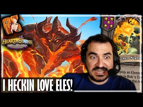 I’M SOLD ON ELES THIS PATCH! - Hearthstone Battlegrounds