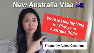 Australia Work & Holiday Visa - Top 5 Frequently Asked Questions
