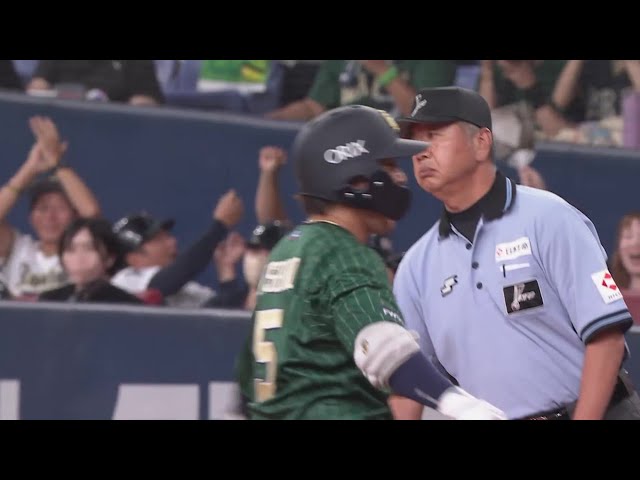 【6回裏】チャンスで決めた!! バファローズ・西野真弘と中川圭太の連打で勝ち越し!!  2023年8月25日 オリックス・バファローズ 対 千葉ロッテマリーンズ