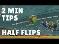 How To Half Flip Rocket League Tutorial - 2 Min Tips Rocket League