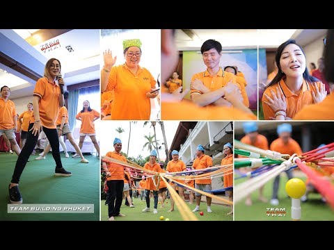 Outdoor team building activities Phuket Thailand Ice breaking exercises for corporate event