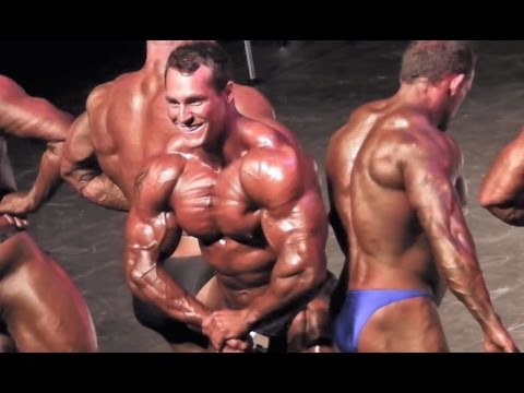 Jake Nikolopoulos (AUS) at NABBA Worlds 2012 - Men 3 Posedown