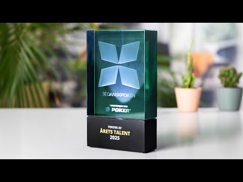 DANSKPOKER VINDER AF ÅRETS TALENT 2025