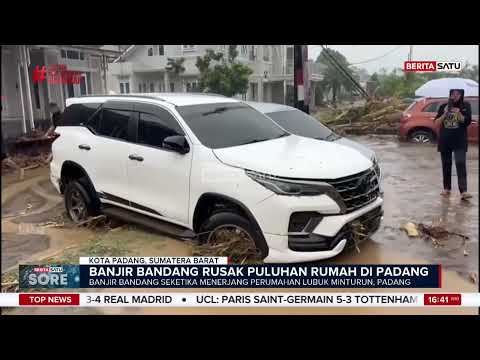 Banjir Bandang Terjang Lubuk Minturun Kota Padang #Beritasatu