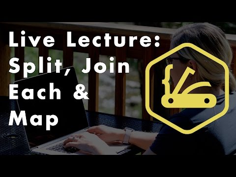 Ruby Coding Lecture Split Join Each And Map Methods