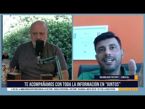 Maximiliano Postovit - Concejal de Rafaela. Tema auditoría y alcaidía