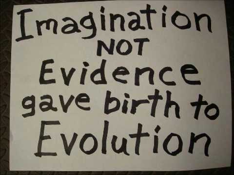 Evolution requires imagination