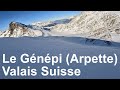 Le Génépi (Arpette) round trip Col de la Forclaz Valais Switzerland Mountain ski touring