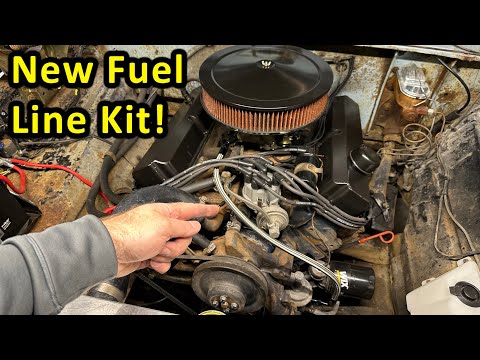 Upgrading the Fuel Line from Fuel Pump to Carb