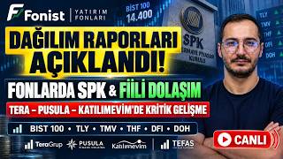 Fonlarda Dağılım Raporları Açıklandı! Tera-Pusula Gelişmesi | SPK, Fii