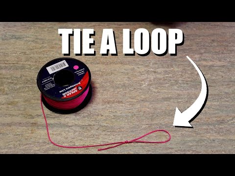 How to Tie a Loop on a String Line!