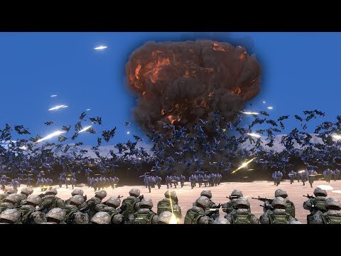 5000 THANOS vs 40000 MODERN SOLDIERS - Ultimate Epic Battle Simulator