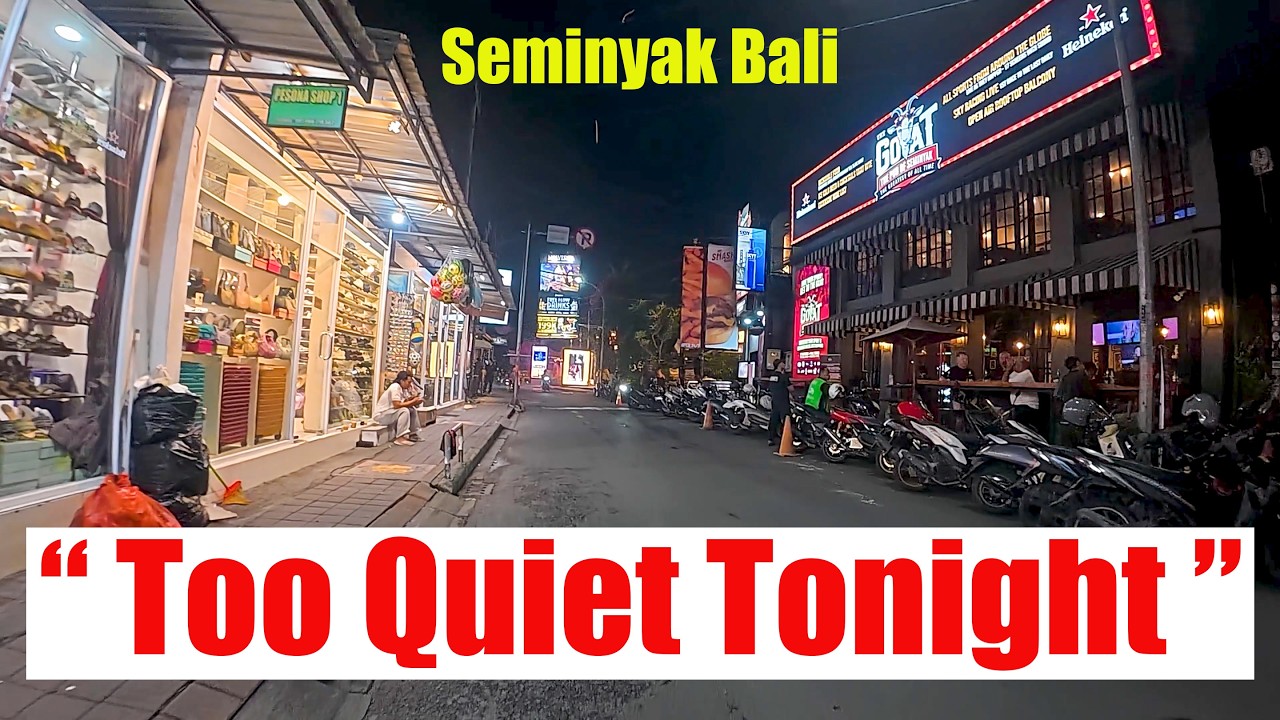 Seminyak Feels Empty Tonight..!! What Is Going On..???