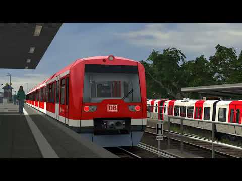 U-Bahn Hamburg U1 Train Sim route for Train Simulator Classic - Just Trains