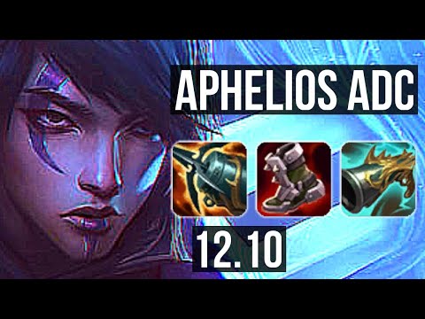 APHELIOS & Thresh vs DRAVEN & Yuumi (ADC) | Legendary, 300+ games | EUW Master | 12.10