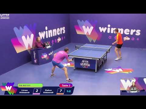WINners CUP table 2  20.11 Liman Aleksandr - Ziakun Aleksandr  21:30