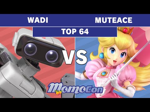 Momocon 2019 AG | Wadi (ROB) vs Muteace (Peach) Top 64 Winners - Smash Ultimate