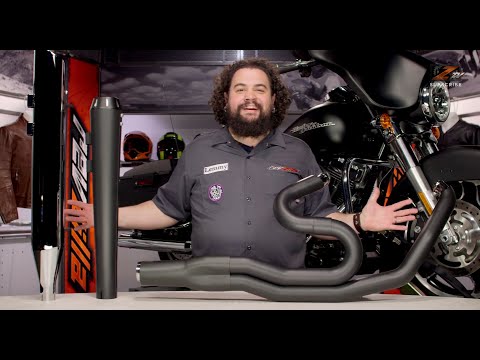 Bassani Road Rage III Stainless 2-Into-1 Straight Can Bassani Road Rage III Stainless 2-Into-1 Straight Can