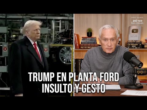 Trump en Planta de Ford: Insulto, Gesto y Polémica por Epstein | ¿Libertad de Expresión?