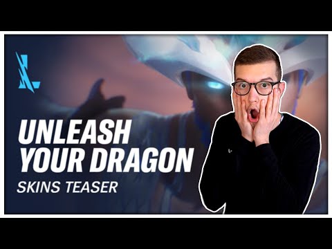 SUPER DETAILED! | Unleash Your Dragon - Dragonmancer Skins Trailer REACTION (Agent Reacts)