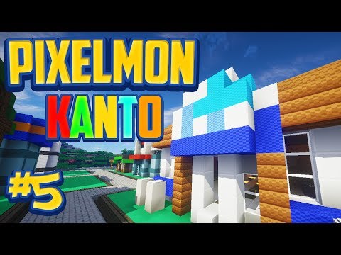Minecraft Pixelmon Kanto Edition "Cerulean City Gym!" - Episode 5! (Minecraft Pokemon Mod)
